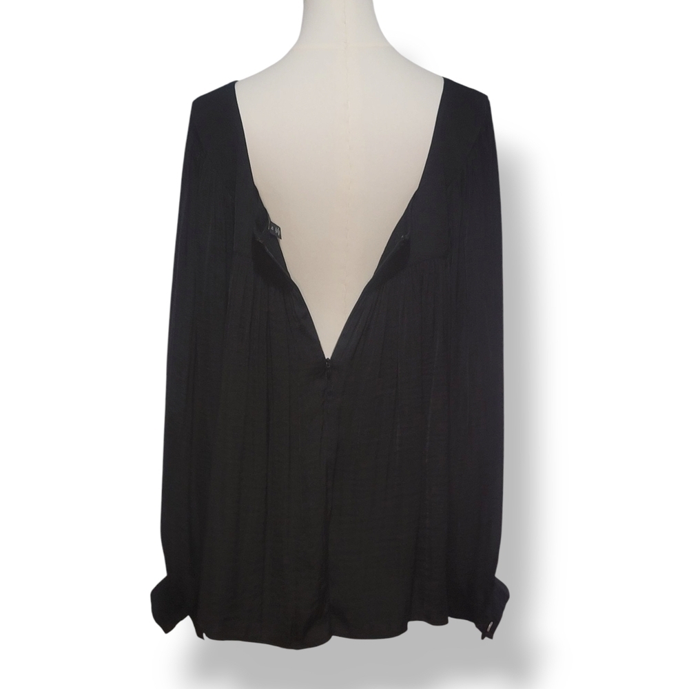 HALOGEN - 2X Elegant Black Blouse - Picture 4 of 6